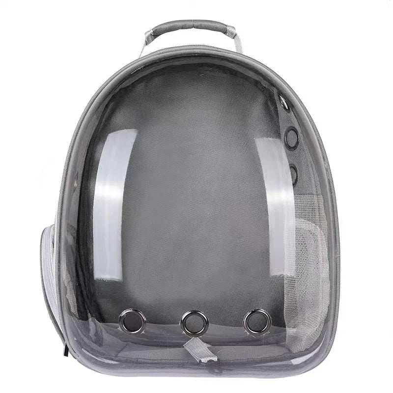 Pet Cat Carrying Bag Breathable Portable Pet Outdoor Travel Backpack Transparent Bag Carrier Pet Transport Space Capsule Bag