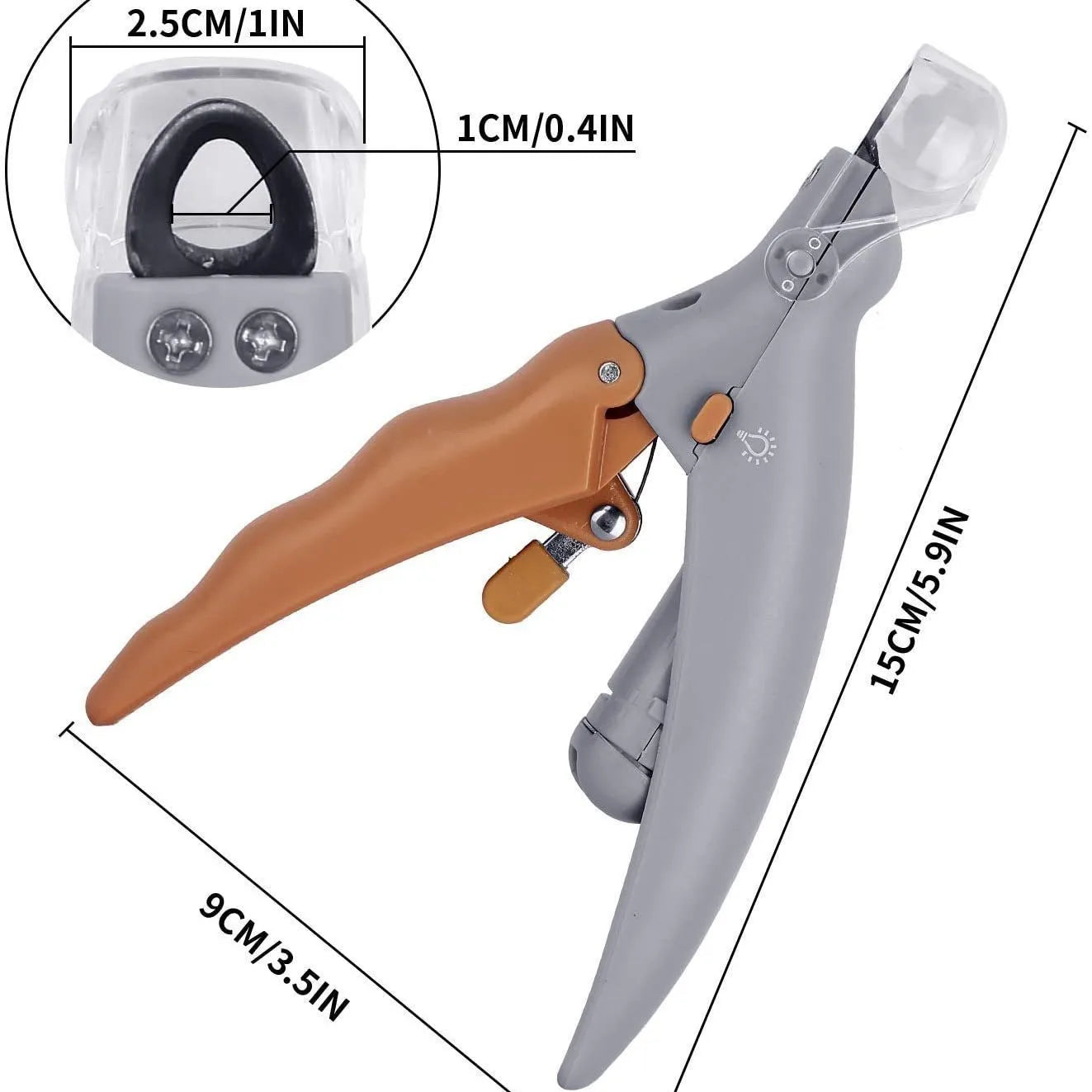 Professional Pet Nail Clipper Scissors With LED Light Cat Dog Nail Clipper Tool Scissors Nail Toeclaw Cutter Scissors Pet Supply
