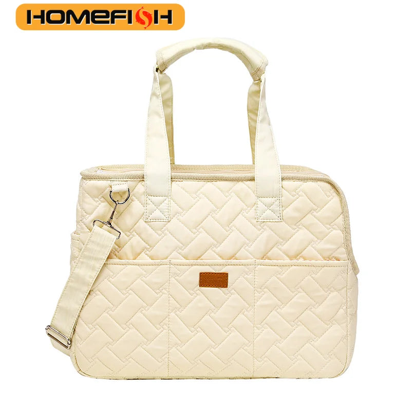 Pet cat dog tote bag, no escape, portable, multifunctional, large capacity, breathable, horizontal bag, portable soft bag