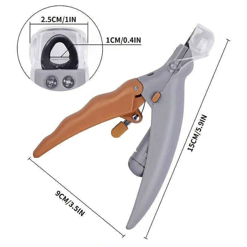 Professional Pet Nail Clipper Scissors With LED Light Cat Dog Nail Clipper Tool Scissors Nail Toeclaw Cutter Scissors Pet Supply